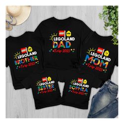 Building Block Birthday Family Matching Shirt, Block Toy Personalized Name Birthday Party, Birthday Custom Outfit Kids T