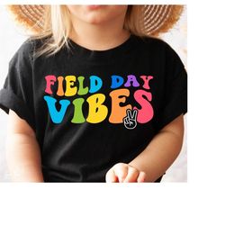 Field Day Vibes SVG PNG, School Field Day SVG, Fun Day Svg, Field Day Shirt Svg, Wavy Groovy Svg, Png Dxf Digital Downlo