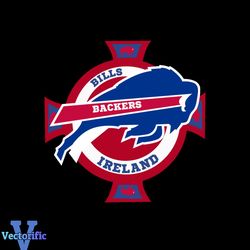 Bills Backers Ireland Svg, Sport Svg, Buffalo Bills Svg, Bills Backers Svg, Ireland Svg, Bills Logo Svg, Bills Fans, Foo