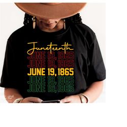 Juneteenth SVG, June 19th Since 1865 Svg, Juneteenth PNG, Black History SVG, Juneteenth shirt Svg, Png Sublimation Cut f