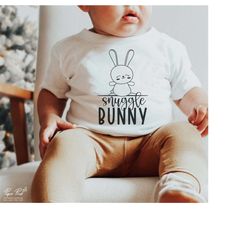 Snuggle Bunny SVG, Easter Onesie Svg, First Easter Svg, baby boy Easter Svg, baby girl Easter Svg, Png Svg Files for Cri