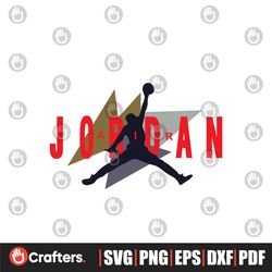 Air Jordan 7 Retro Olympic Basketball SVG Digital Cricut File
