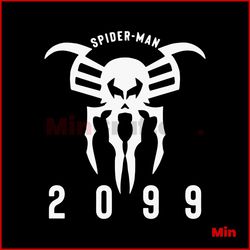 Spider Man Across the Spider Verse 2099 SVG Cutting File