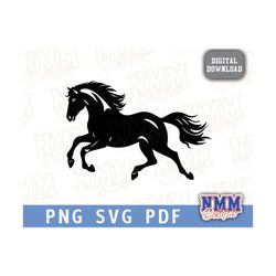 Horse SVG, File For Cricut, For Silhouette, Cut Files, Png, Dxf, Svg Files Eagle tattoo design Vector