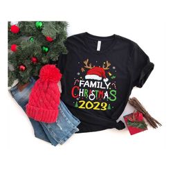 Family Christmas 2023 Shirt, Christmas Shirt, Matching Christmas Santa Shirts, Christmas gift, Christmas Party shirt, Ch
