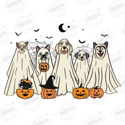 Ghost Dog Halloween Png Happy Halloween Png, Bad Witch Dog P