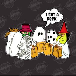 I Got a Rock Halloween PNG, Womens Ghost PNG, Funny Ghost Pn
