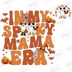 In my Spooky Mama Era Png, Halloween Trick Or Treat Png, Cut
