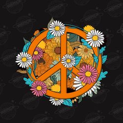 Peace PNG  Digital Design Download  Wildflower Png  Sublimat