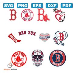 Boston Red Sox Logo Bundle File Svg Sport Svg Digital File