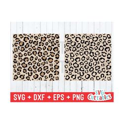 Leopard Print Pattern svg - eps - dxf - png - Repeating Pattern - Digital Paper - Silhouette - Cricut Cut File - Digital