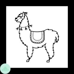 Cute Llama Svg, Trending Svg, Animal Svg, Cute Animal Svg, Llama Svg, Llama Design Svg, Funny Llama Svg, Lalma lovers Sv