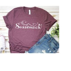 Sassenach Shirt, Claire Shirt, Outlander Book Series Shirt, Jamie Fraser Shirt,Fraser Ridge Clan, Gift For Her, Gift Ide