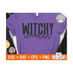Witchy Woman svg - Halloween - svg - dxf - eps - png - Halloween Shirt SVG - Silhouette - Cricut Cut File - Digital Down