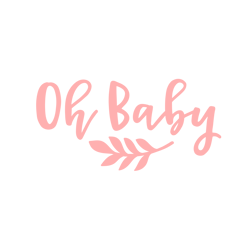Oh Baby, Birthday Party Svg, Party Svg, Boy Birthday Svg, Silhouette Files, Cricut Files
