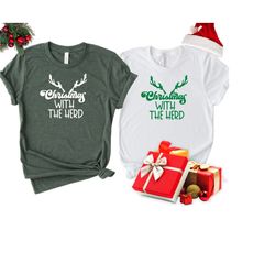 Family Christmas Pajamas in UK, Family Christmas Shirts, Christmas T Shirt, Christmas Shirt, Christmas Tree Shirt, Buffa