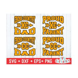 Cross Country svg, cross country Dad SVG, DXF, EPS, Proud Parent, Cross Country cut file, Silhouette, Cricut cut file, d