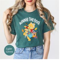Retro Winnie The Boo Trick Or Treat Comfort Colors Shirt, Winnie The Boo Halloween Shirt, Winnie The Boo Mickey Balloon