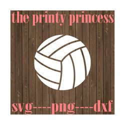 Volleyball svg, volleyball digital svg, png, dxf, cut file cricut silhouette Commercial Use