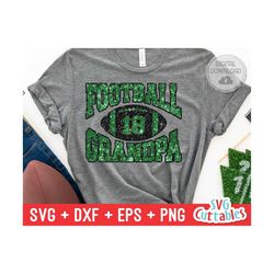 Football svg, Football Grandpa svg, eps, dxf, png, Football Cut File, Silhouette File, Cricut file, Digital Download