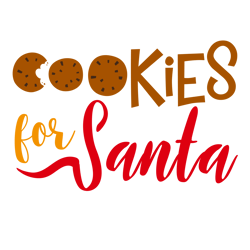 Cookies for Santa, Santa Claus Svg, Christmas Svg, Silhouette, Cricut, Printing, Dxf, Eps, Png, Svg
