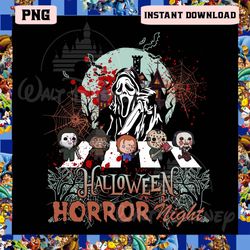 Halloween Horror Nights Png, Horror Characters Halloween Png, Scary Movie Png