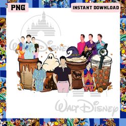 Jonas Brothers Coffee Cup Png, Jonas Five Albums One Night Tour Png, Halloween Jonas Brothers Png