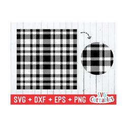 plaid pattern svg - eps - dxf - png - plaid svg - plaid cut file - plaid vector - silhouette - cricut cut file - digital