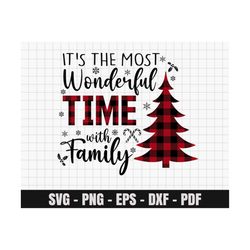 The Most Wonderful Time Of The Year PNG, Family Christmas, Christmas PNG, Christmas design, Xmas SVG, Merry Christmas, C