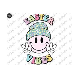 Easter Vibes, Retro Easter Png, Easter Bunny Png, Easter Shirt Design, Happy Easter Png, Easter Sublimation Design Downl