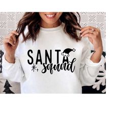Santa Squad SVG PNG PDF, Christmas Shirt Svg, Santa's Favorite Svg, Funny Christmas Svg, Christmas Svg, Christmas Jumper