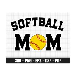 Softball Mom Svg, Softball Shirt Png, Softball Lovers Gift, Baseball Svg, Baseball Difital Files for Cricut