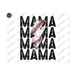 Baseball Mama PNG, PNG digital, Baseball Game Day, Mothers Day PNG, Baseball Mom, Mother Sublimation Digital Download