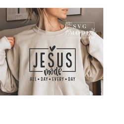 Jesus Mode SVG PNG, Love Like Jesus Svg, Christian Svg, Religious Svg, Faith Svg, Jesus Svg, Bible Quote Svg, Love Svg,