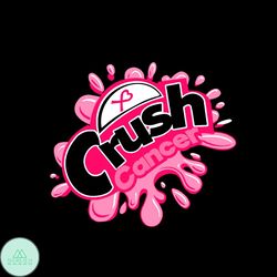 Crush Cancer SVG Breast Cancer Awareness SVG Design File