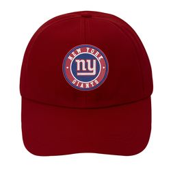 NFL Team New York Giants Embroidered Baseball Cap, NFL Logo Embroidered Hat, New York Giants Embroidery Baseball Cap