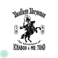 The Legend Of Sleepy Hollow Headless Horseman SVG File