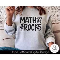 Math Rocks SVG INSTANT download dxf, svg, eps, png, jpg, pdf for use with programs like Silhouette Studio or Cricut Desi
