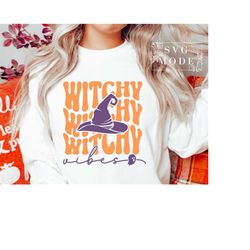 Spooky Vibes SVG PNG PDF, Mama Witch Svg, Halloween Shirt, Halloween Svg, Witchy Vibes Svg, Halloween Decor, Witch Svg,