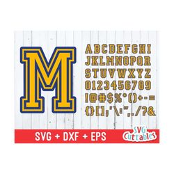 Sport Outlined Alphabet svg - Two Color Sport - svg - eps - dxf - Two Layer - Athletic - Silhouette - Cricut Cut File -