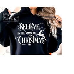 Christmas SVG PNG PDF, Believe in The Magic of Christmas Svg, Christmas Shirt Svg, Christmas Gift Svg, Christmas Saying