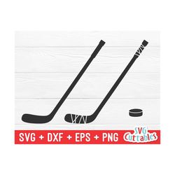 Hockey Sticks svg - Hockey Cut File - svg - dxf - eps - png - Silhouette - Cricut - Digital download