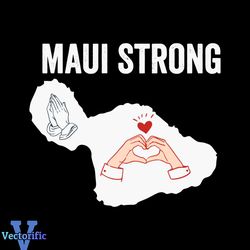 Maui Strong SVG Pray For Maui Victims SVG Download
