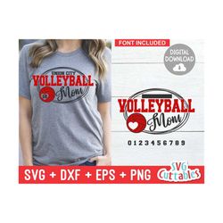 Volleyball svg - Volleyball Cut File - Template 0036 - svg - eps - dxf - Volleyball Team - Silhouette - Cricut cut file,