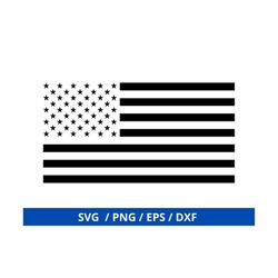 American Flag Svg, American Flag Png, For Cricut and Silhouette, USA Flag Cut File, American Flag Svg, Png, Jpg, Eps, Dx