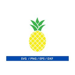 Pineapple svg, Pineapple Clipart, Pineapple Png, Cut files for Cricut, Fruits svg