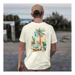 Longboards, good ol' fashion fun! t-shirt, hoodie & mug. FREE SHIPPING. Gift for surfer, ocean apparel, beach tropical s