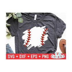 Baseball Paint Stroke svg - Baseball svg - Softball svg - Cut File - svg - dxf - eps - png - Silhouette - Cricut - Digit