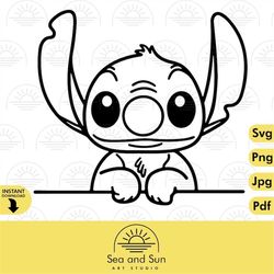 Stitch Vector Svg, Lilo and Stitch Disneyland Ears Svg, Png Stitch Clip art Files For Cricut jpg clipart ears, t shirt f
