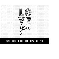 COD399- love you svg/ love Svg/Self Love Svg/Heart SVG/Sketch/Hand-drawn clipart /Name Frame svg/Cut Files Cricut/Silhou